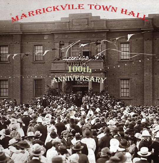 Opening Marrickville Town Hall, 11 February 1922